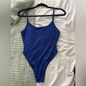 SHEIN Royal Blue Women’s Body Suit with Adjustable straps
